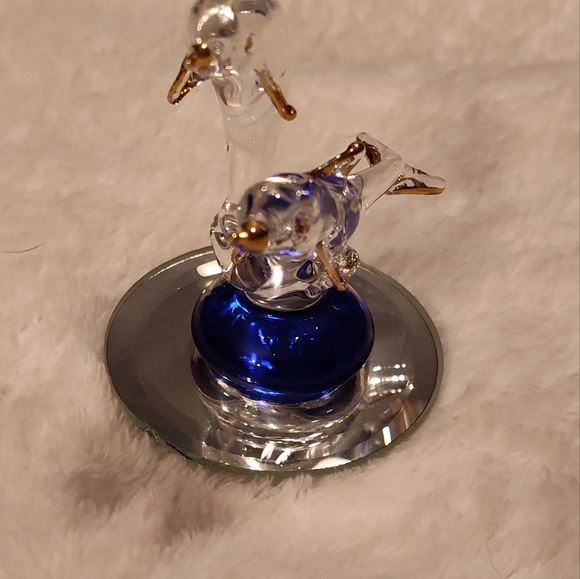 Like-New Glass Dolphins - Picture 7 of 11